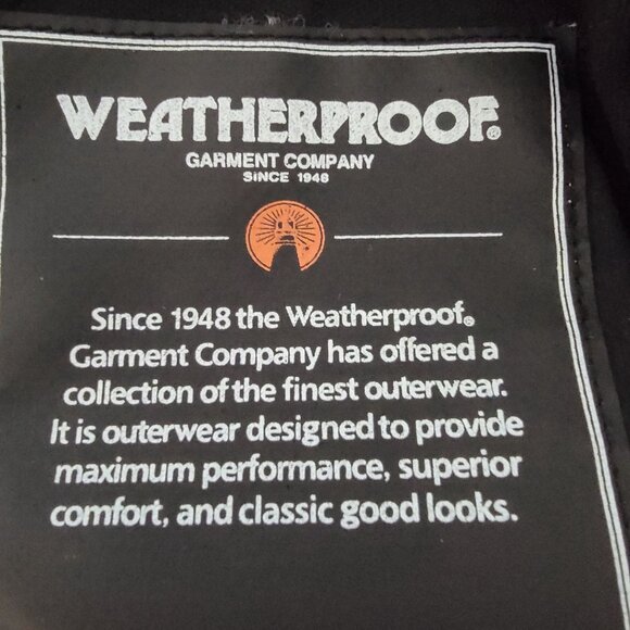Weatherproof Garment Co Mens 3 in1 Jacket Sz XL Zip & Snap Budweiser Logo Black - Picture 7 of 16